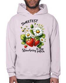 Sweetest Strawberry In The Patch 1598# - strawberry- Hoodie