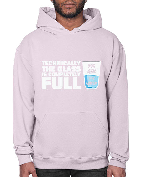 TechnicallytheGlassiscompletelyScientistSkinite Scientist Skinite 22# - general science- Hoodie