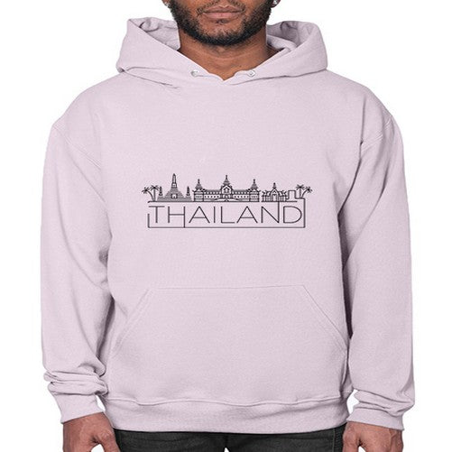 Thailand Minimal Skyline 1977# - cities- Hoodie
