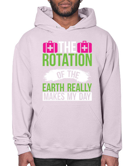 The Rotation Of The Earth Really Makes My Day 7# - nature- Hoodie