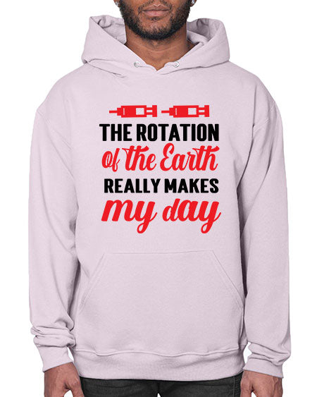 The Rotation of the Earth Really Makes my day 9# - nature- Hoodie