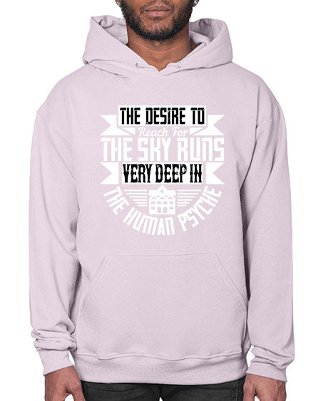 The desire to reach for the sky runs very deep in the human psyche Style 418# - architect- Hoodie
