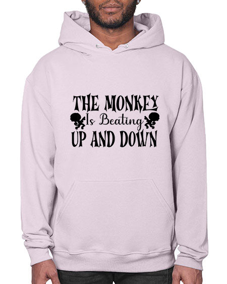 The monkey is beating up  - monkey- Hoodie