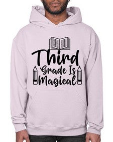 Third Grade Is Magical 961# - third grade- Hoodie