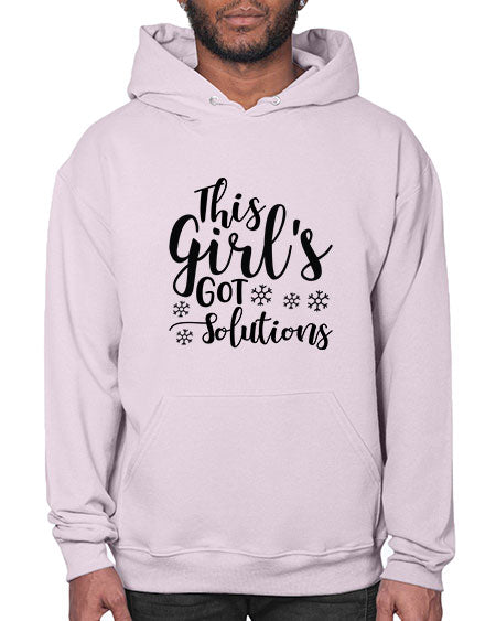 This Girl s Got Solutions 17# - general science- Hoodie