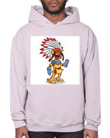 Thnksgvngindian 254# - cartoon general- Hoodie