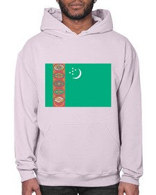 Turkmenistan 2019# - world flags- Hoodie