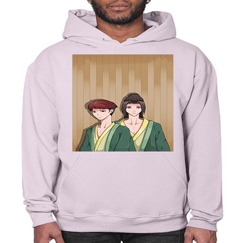 Two man in a hot spring 18# - anime- Hoodie