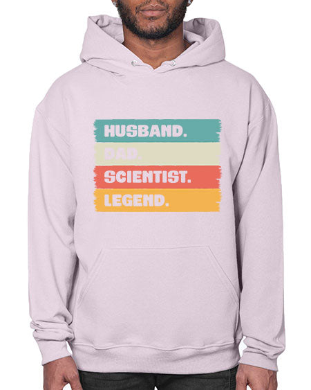 VintageHusbandDadScientistLegendScientistSkinite Scientist Skinite 14# - general science- Hoodie