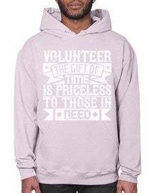 Volunteer the gift of time is priceless to those in need Style 18# - volunteer- Hoodie
