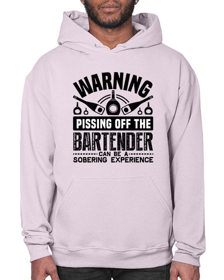 Warning Style 462# - bartender- Hoodie