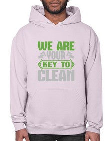 We are your key to clean Style 464# - cleaner- Hoodie