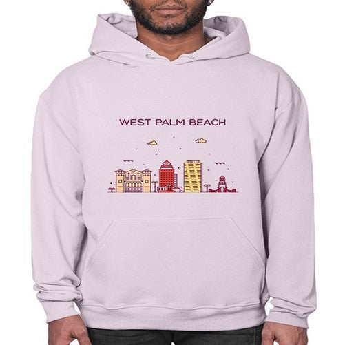 WestPalmBeach 2127# - cities- Hoodie