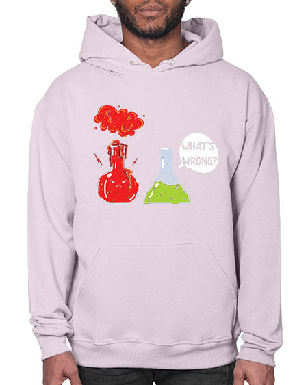 WhatsWrongScienceTshirt 11# - general science- Hoodie