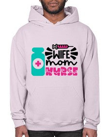 Wife Mom Nurse Style Style 1642# - nurse- Hoodie