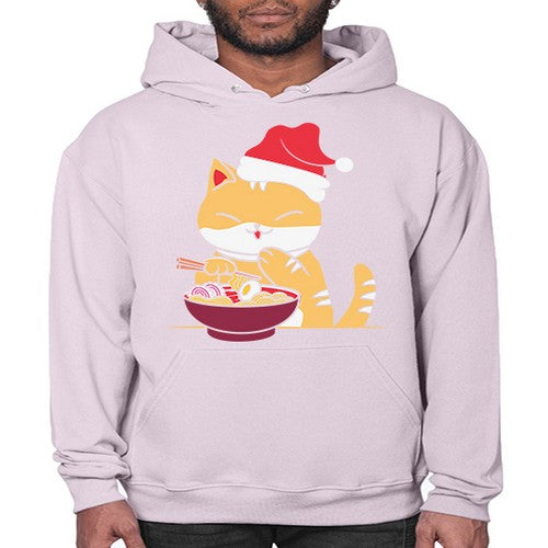 Xmas Kawaii Anime Shiba Inu Eating Ramen 289# - anime- Hoodie