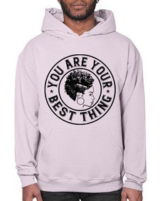 You are your best thing Style 42# - black afro- Hoodie