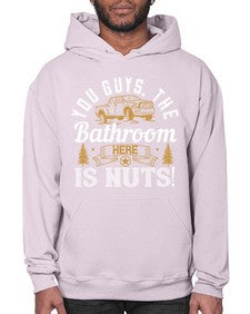 You guys the bathroom here is nuts 14# - hot rod- Hoodie