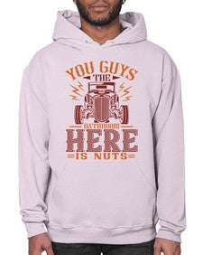 You guys the bathroom here is nuts 71# - hot rod- Hoodie
