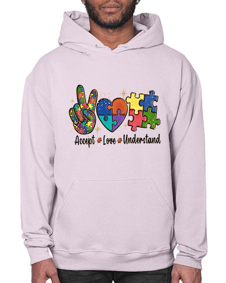 accept love understand 2# - autism- Hoodie