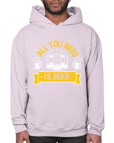 all you need is beer 548# - beer- Hoodie