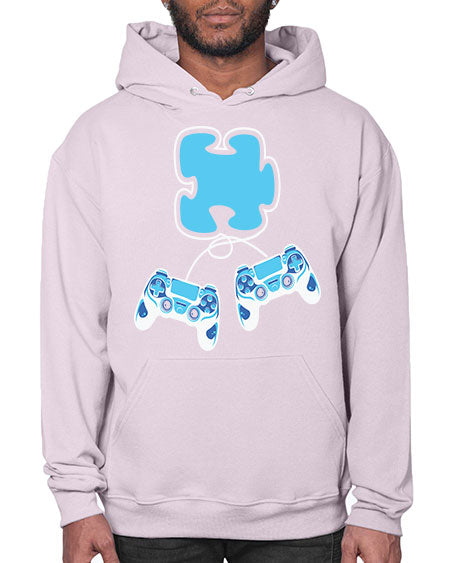 autism awareness gamer puzzle piece 11# - autism- Hoodie