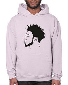 beardman 43# - black boys or men- Hoodie