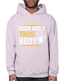 beer built this body 642# - beer- Hoodie