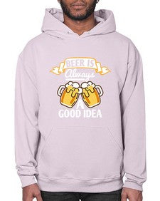 beer is always a good idea 648# - beer- Hoodie