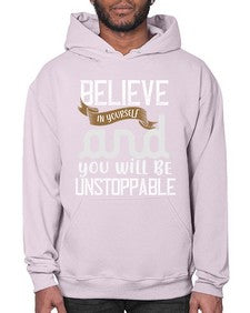 believe in yourself and you will be unstoppable 55# - cooking- Hoodie