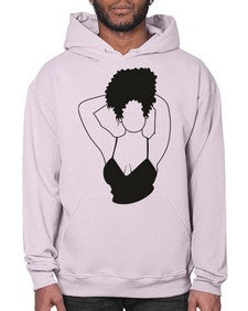 black women - queen 67# - black girls or women- Hoodie