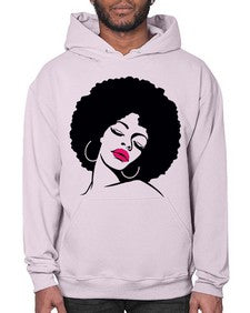 black women - queen 68# - black girls or women- Hoodie