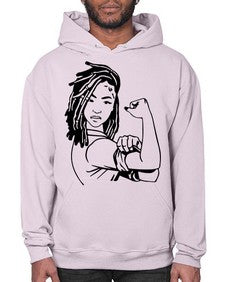 black women - queen 6# - black girls or women- Hoodie