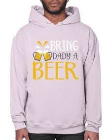 bring a dady beer 63# - beer- Hoodie