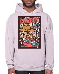 cowboy crunchies 345# - western- Hoodie
