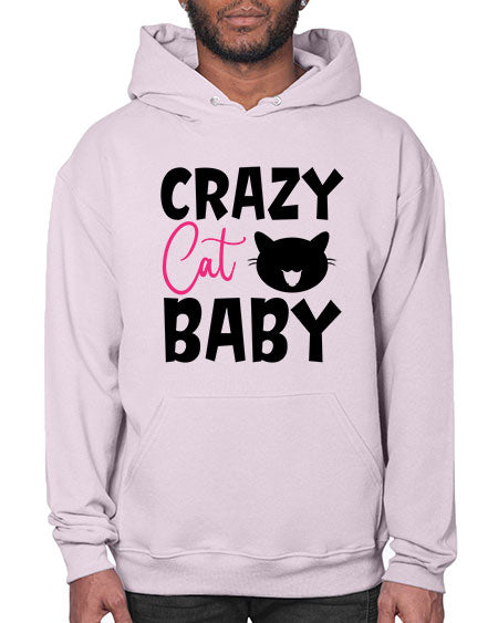 crazy cat baby Style 66# - baby- Hoodie