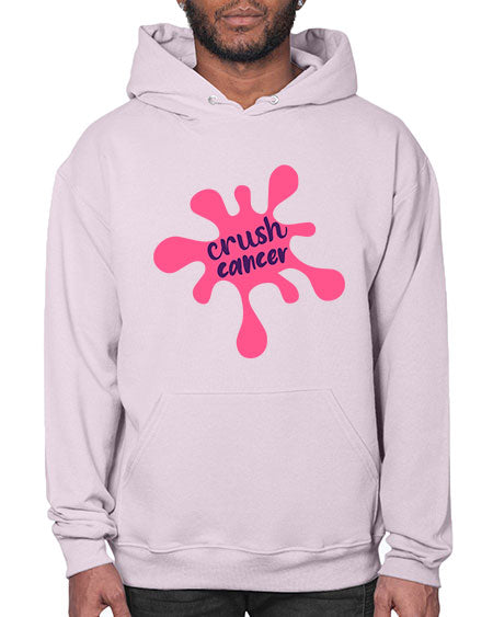 crush cancer Style 18# - breast cancer- Hoodie
