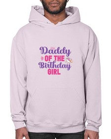 daddy of the birthday girl 90# - unicorn- Hoodie