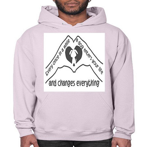 dog changes everything 75# - dogs- Hoodie