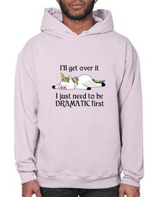 dramatic unicorn 96# - unicorn- Hoodie