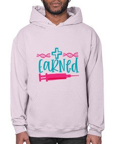 earned Style 733# - nurse- Hoodie