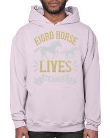 fjord horse lives matter Style 54# - horse- Hoodie