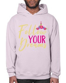 follow your dreams 133# - unicorn- Hoodie