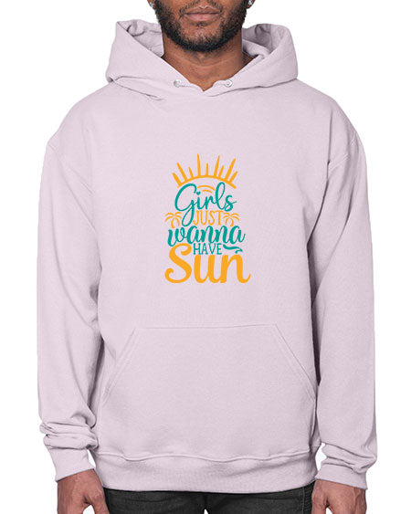 girls just wanna have sun Style 102# - summer- Hoodie