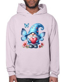 gnome with butterfly 01# - gnome- Hoodie