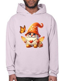 gnome with butterfly 06# - gnome- Hoodie