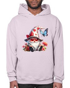 gnome with butterfly 13# - gnome- Hoodie