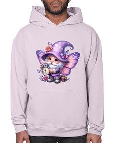 gnome with butterfly 18# - gnome- Hoodie