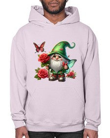 gnome with butterfly 26# - gnome- Hoodie