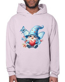 gnome with butterfly 28# - gnome- Hoodie